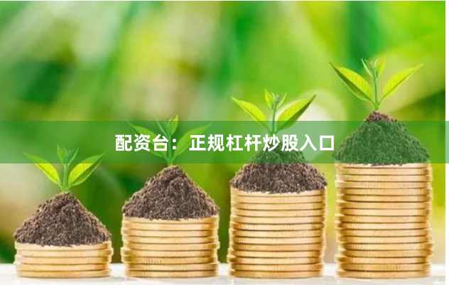 配资台:正规杠杆炒股入口